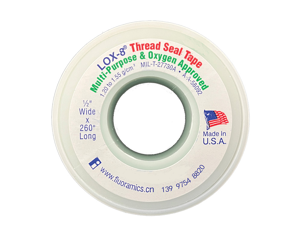 LOX-8 高密度螺紋密封生料帶