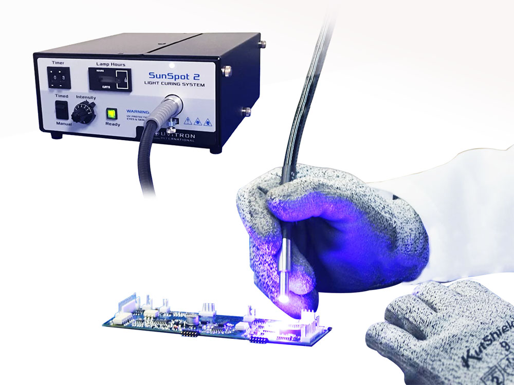 SunSpot 2 固化設備的操作 SunSpot 2 固化設備的操作