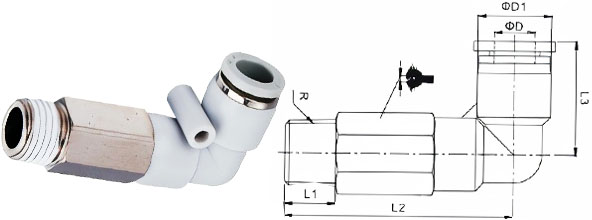 IPLL加長L型彎頭規格圖 IPLL加長L型彎頭規格圖