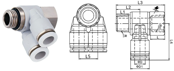 IPAF雙管串聯(lián)接頭規(guī)格圖 IPAF雙管串聯(lián)接頭規(guī)格圖