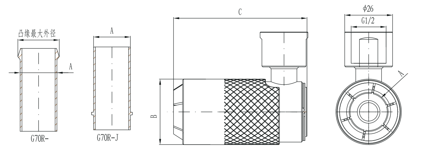 G70R-P剖析圖 G70R-P結構圖