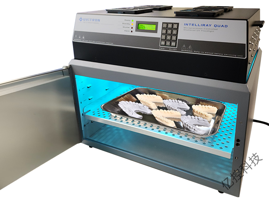 Uvitron光固化設(shè)備在固化義齒 Uvitron光固化設(shè)備在固化義齒