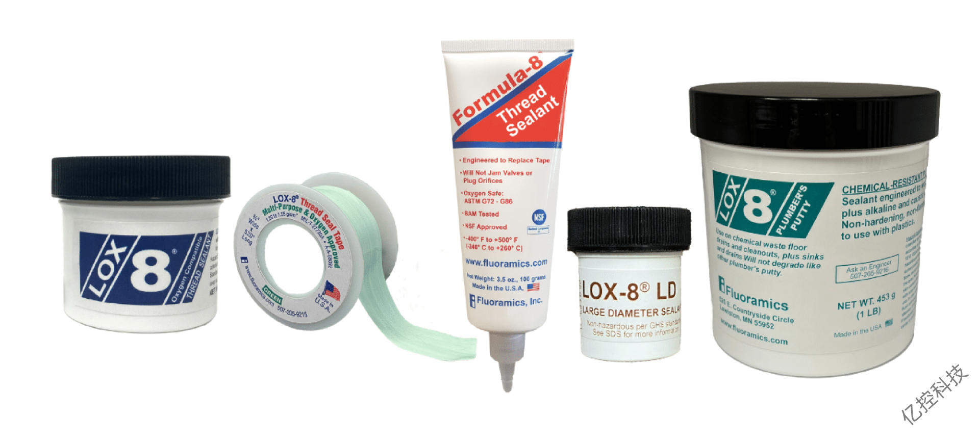 LOX-8系列螺紋密封劑和潤滑劑 LOX-8系列螺紋密封劑和潤滑劑